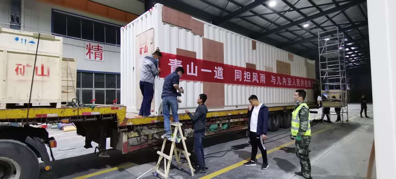 方舱装车运输