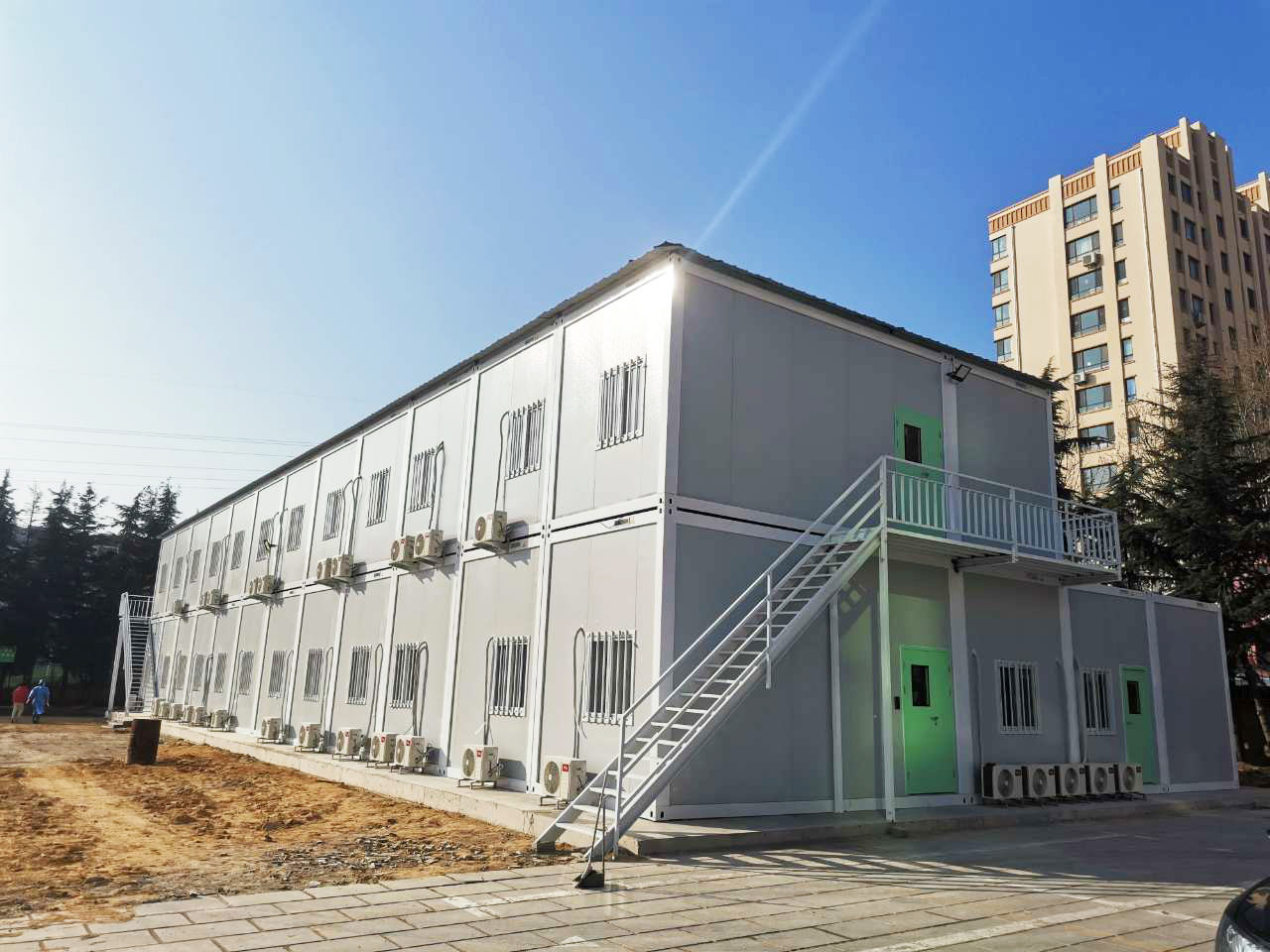 荣成市人民医院发热门诊外观